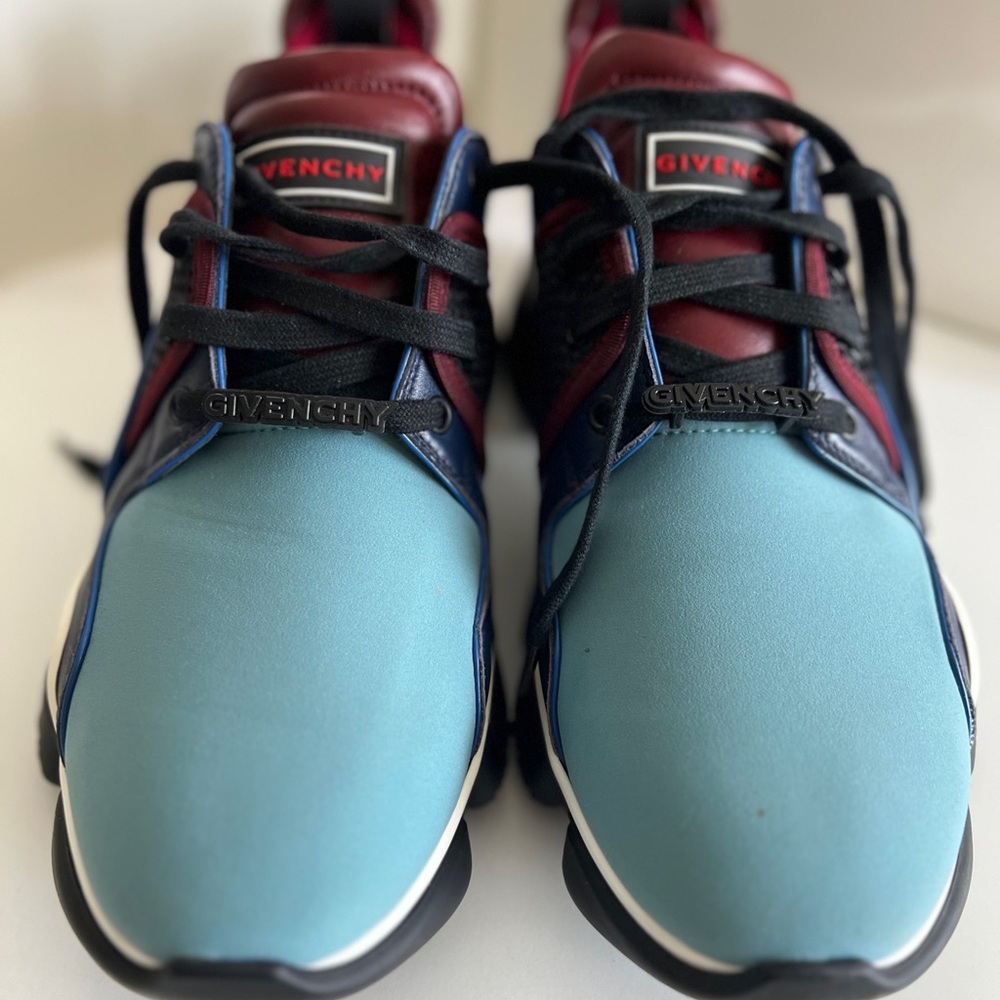 Givenchy Jaw Sneakers – Multicolor Leather – Size 45 EU / 12 US – Worn Twice